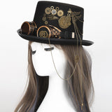 Gear Goth Glasses Retro Steampunk Topper