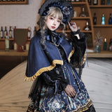 Retro Gothic Dark Lolita Skirt